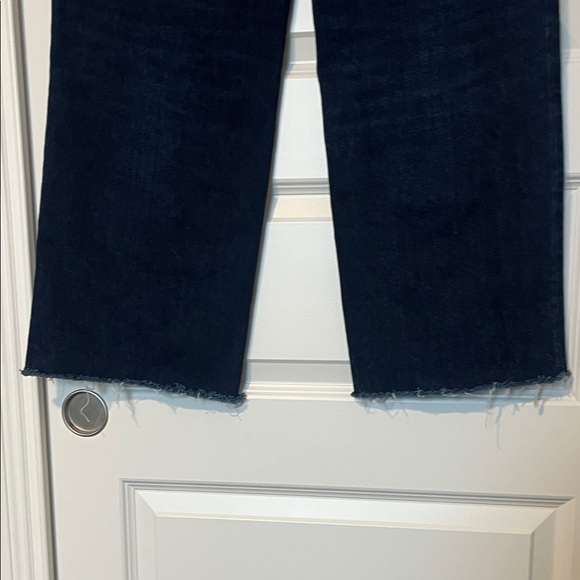 Zara Dark Blue Flare Jeans - Picture 6 of 7